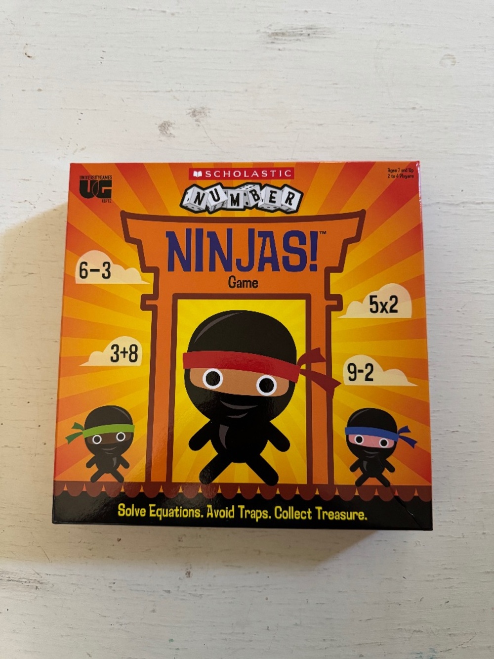 Scholastic Number Ninja Game
